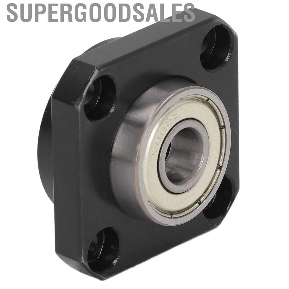 Supergoodsales Ballscrew End Bearing Block  Carbon Steel Stable Rotation Performance High Rigidity Ball Screw Support Accuracy for SFU1605