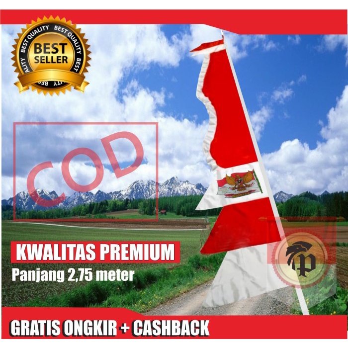 umbul umbul kuda laut - MERAH PUTIH