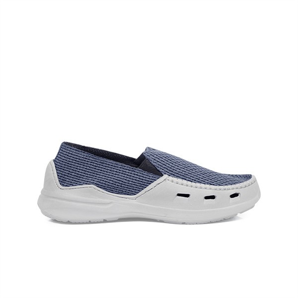 Ardiles Men New Oxxyon Sepatu Slip On Slop - Biru Ardiles Original