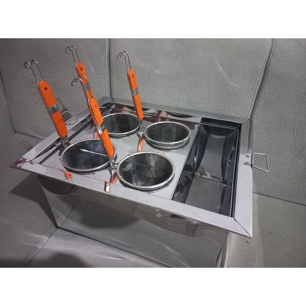 Dandang mie ayam/dandang mie kocok 4 lubang