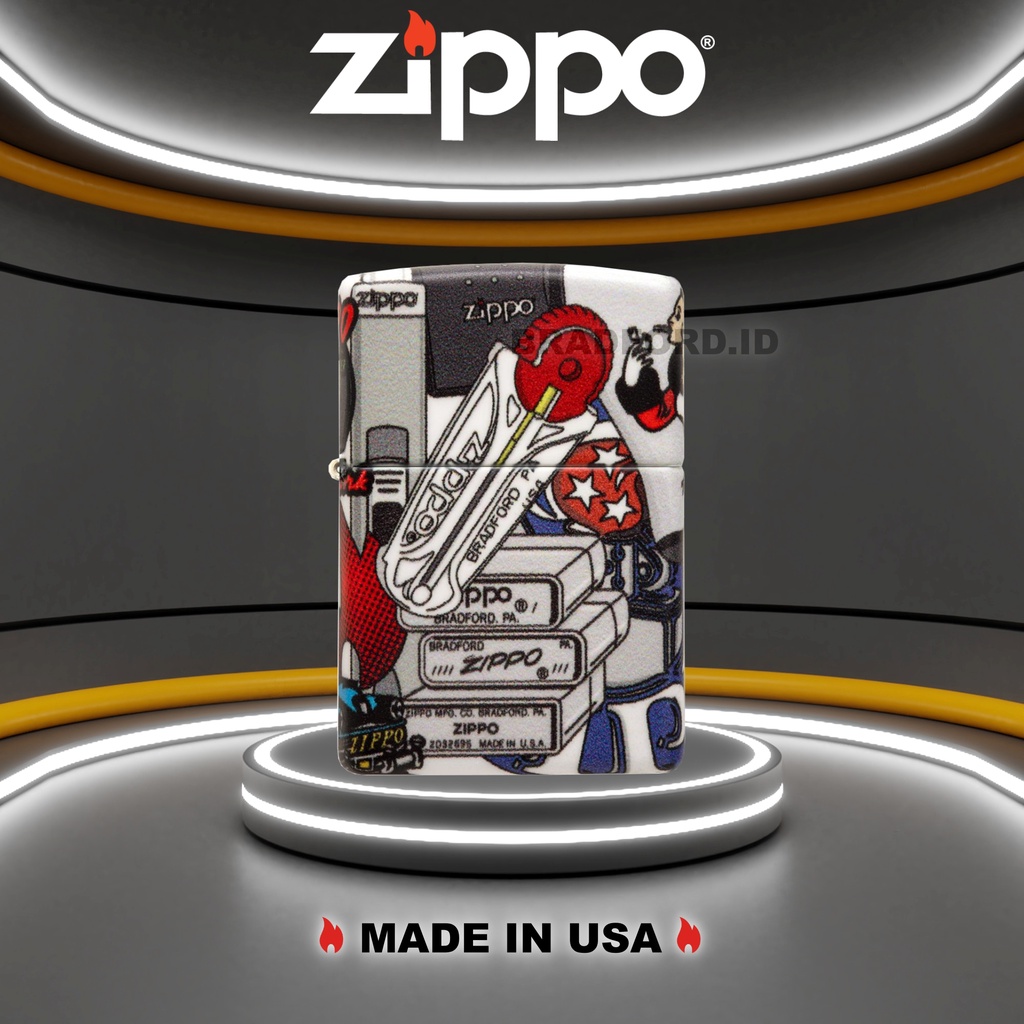 Zippo I Spy 49352 Original 100% Made In USA Garansi Resmi