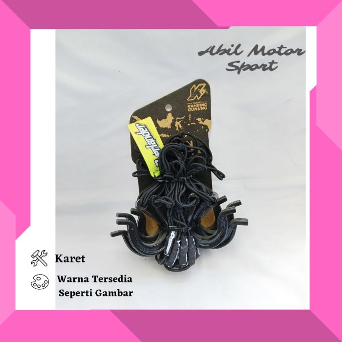 JARING KAMBING GUNUNG OVERLANDER JARING MOTOR PREMIUM JARING HELM TAS