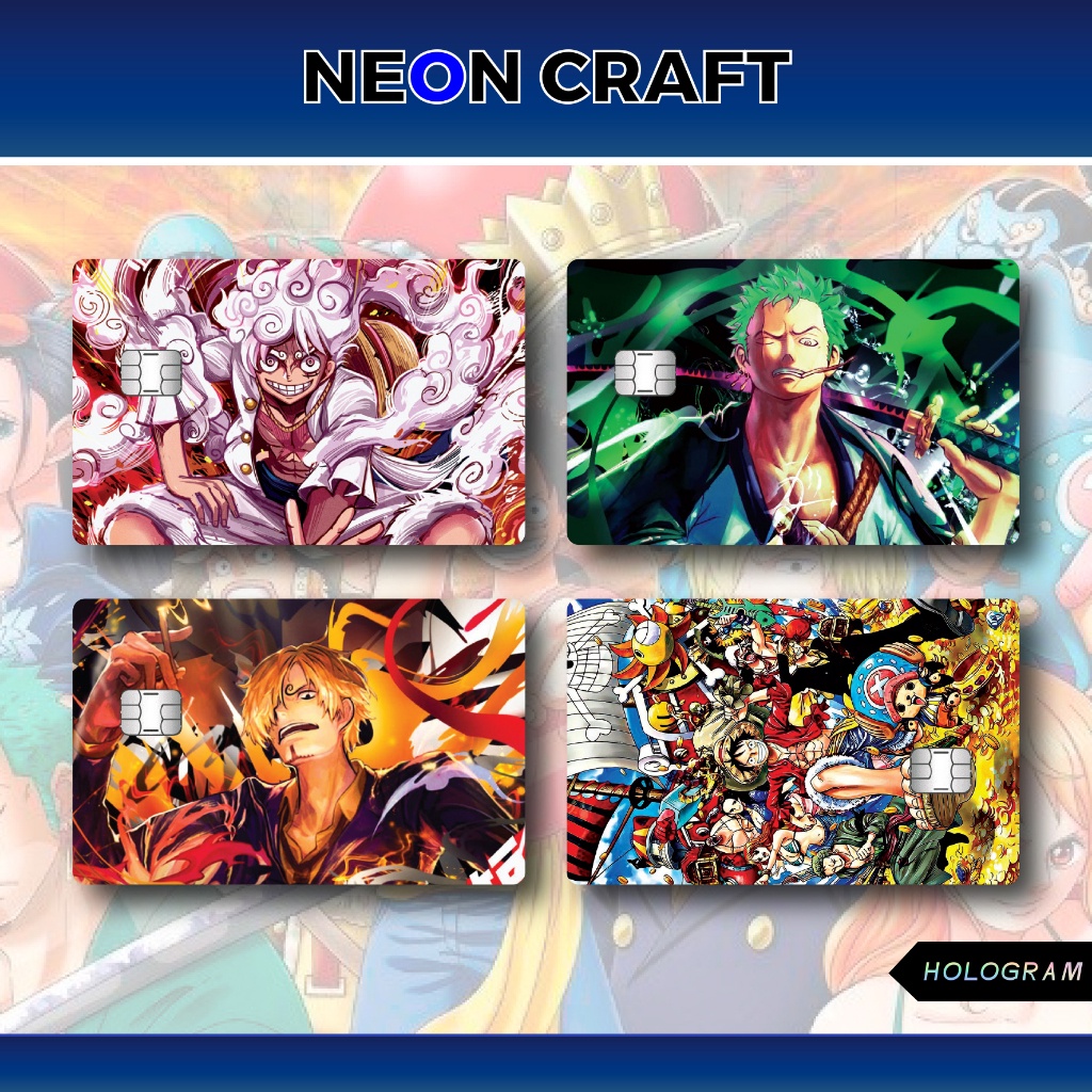 

Stiker Kartu Atm Garskin Skin Card Atm Anime One Piece Luffy Zoro Sanji kru topi Jerami Sticker Kartu Atm Bca Bri Mandiri Debit Credit E-money Flazz HOLOGRAM