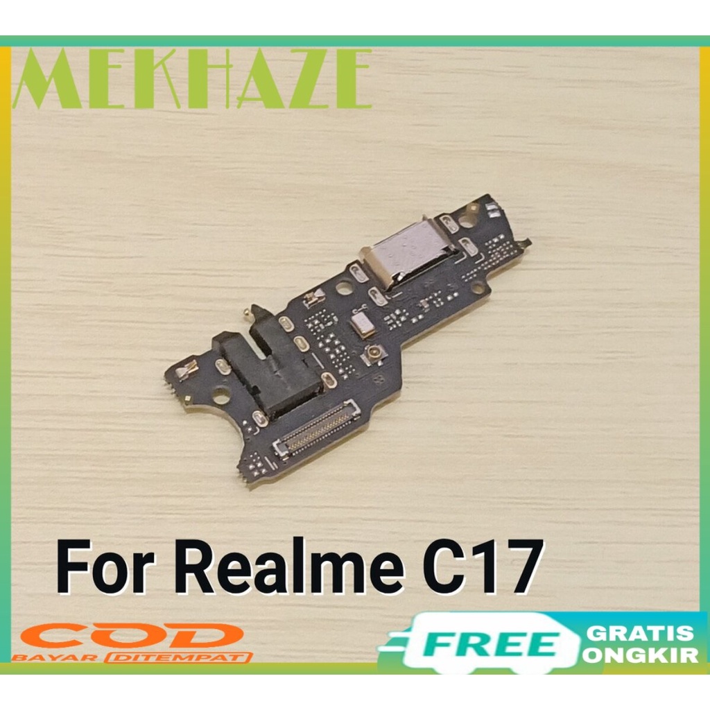 CONNECTOR CHARGER REALME C17 PAPAN KONEKTOR CAS PCB BOARD FLEXIBLE CHARGER REALME C17 ORIGINAL 100%