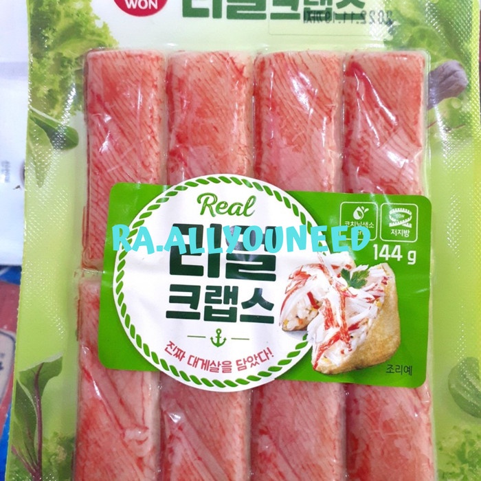 

Dongwon Krabs/Kue Ikan Rasa Daging Kepiting 144gr