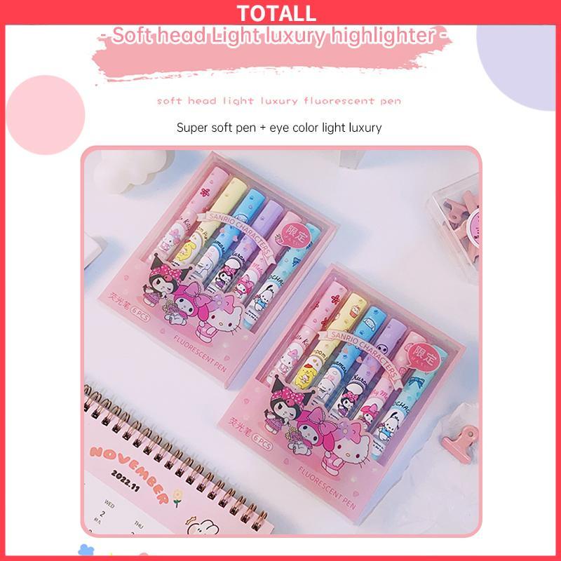 

COD Alat tulis spidol kartun lucu pelindung mata Sanrio yang kreatif-Totall