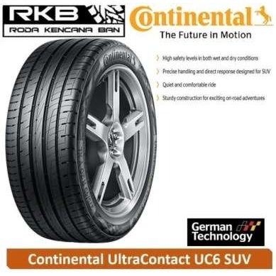 CONTINENTAL UC6 SUV size 225/65 R17 - Ban Mobil Nissan X-Trail CRV