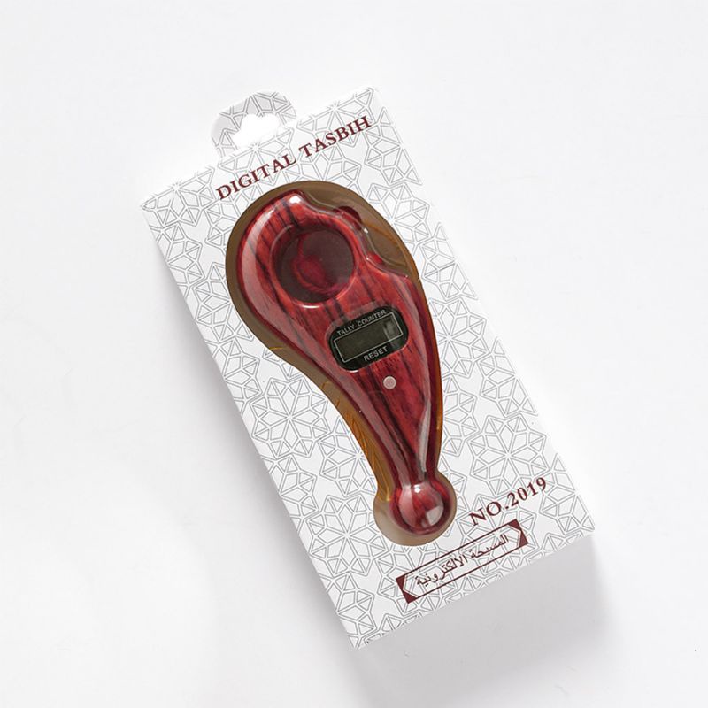 TASBIH MUSLIM DIGITAL | TASBIH MUSLIM DIGITAL PREMIUM KAYU | LED DIGITAL TASBIH ORI