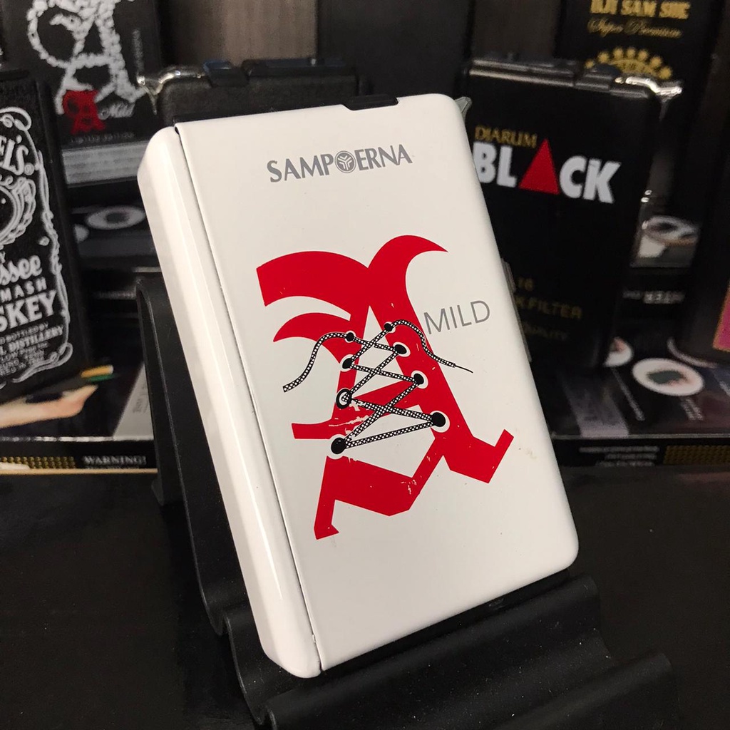 SENDIRI STORE Tempat Kotak Rokok Korek Api Bara Gas RAI Lighter AVOLUTION 3454-6