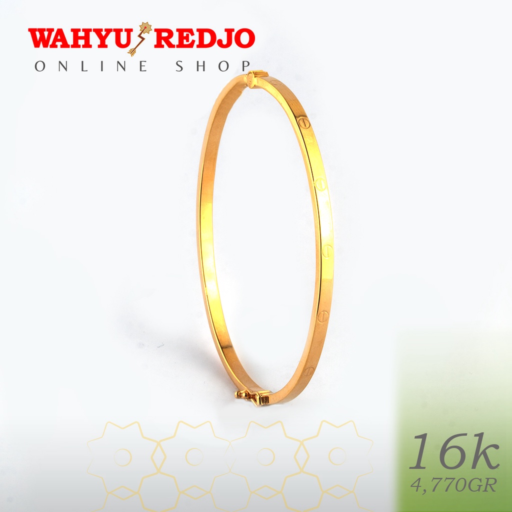 GELANG EMAS 16K WAHYU REDJO GL16K-18956839P