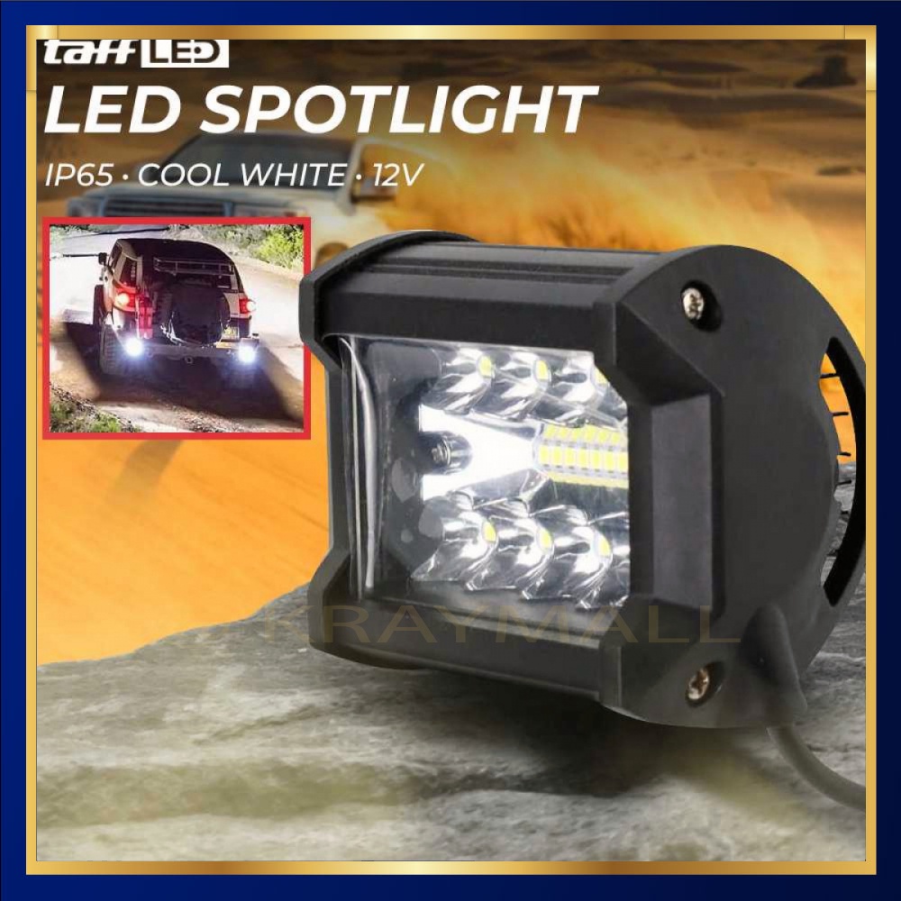TaffLED Lampu LED Spot Light Fog Mobil Truck Jeep 4 Inch 60W - JT050