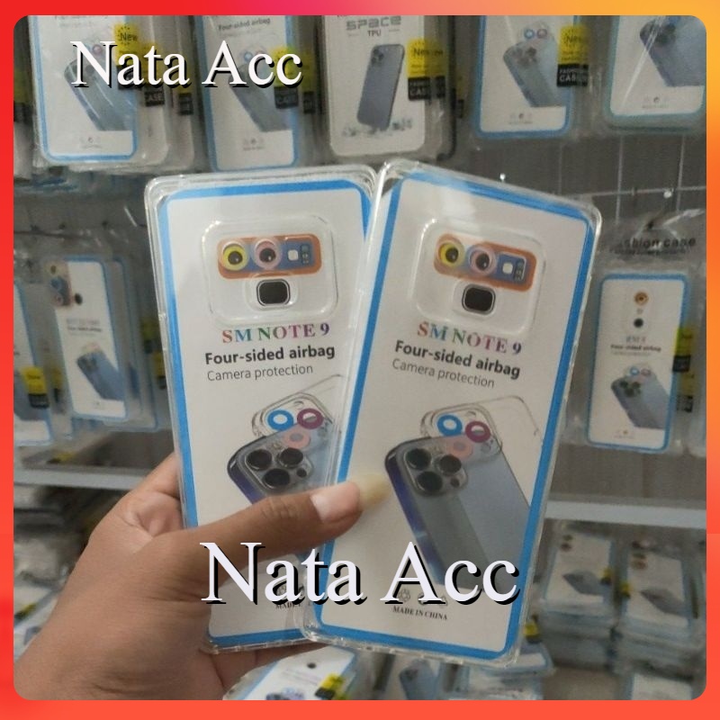 Softcase SAMSUNG NOTE 9 Case Casing Silikon Bening Transparan Air Bag Space