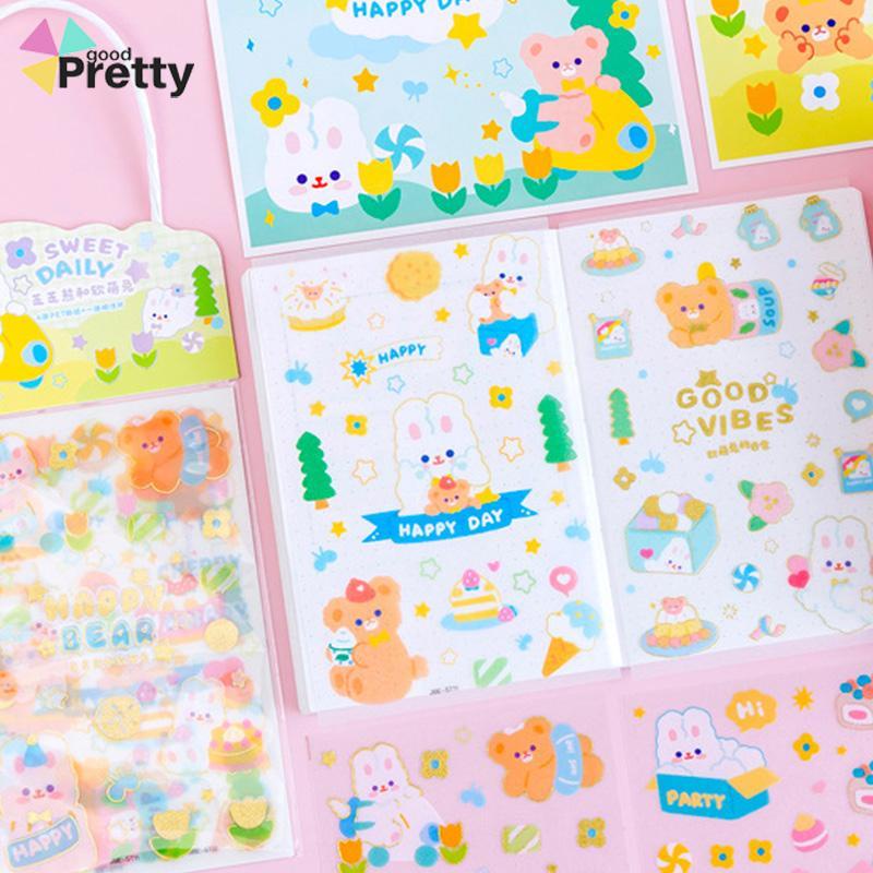 Stiker buku pegangan kartu pos tas tangan stiker mug - PD