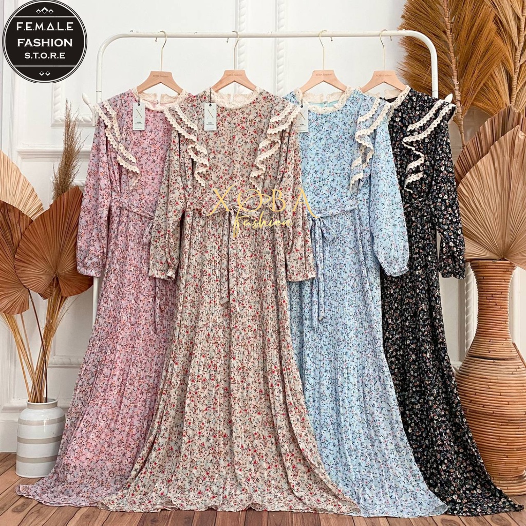 KODE 2566 BUSANA MUSLIM WANITA GAMIS GR 825 025