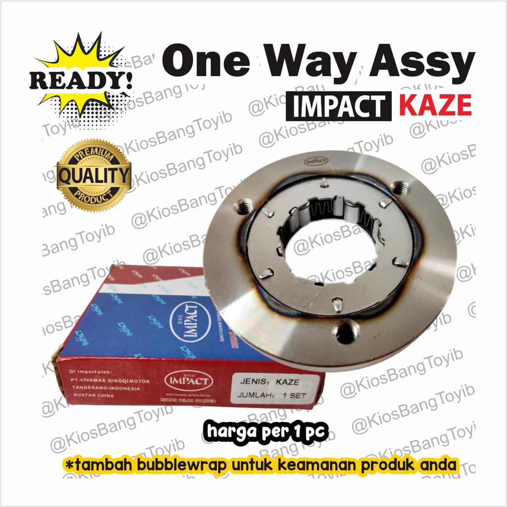 Oneway One Way Stater Rumah Pelor Assy Kawasaki KAZE (Impact)