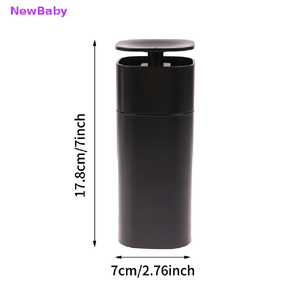 Newbaby 400ML Botol Plastik Makeup Remover Kosong Tekan Pump Dispenser Portable ID