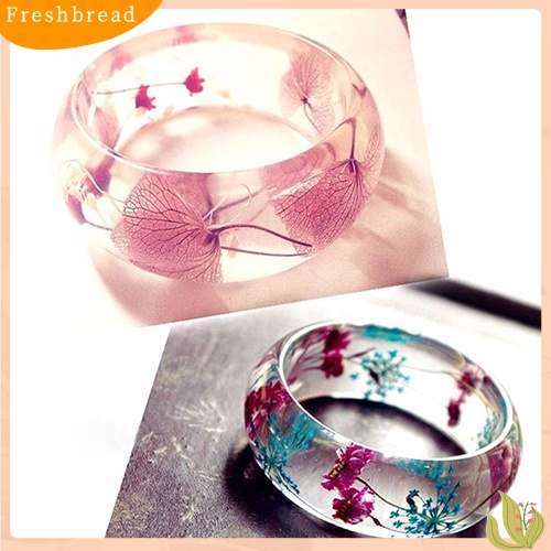 &lt; Freshbread &gt; Handmade DIY Resin Gelang Cetakan Perhiasan Alat Kerajinan Cetakan Bangle Silikon Bulat