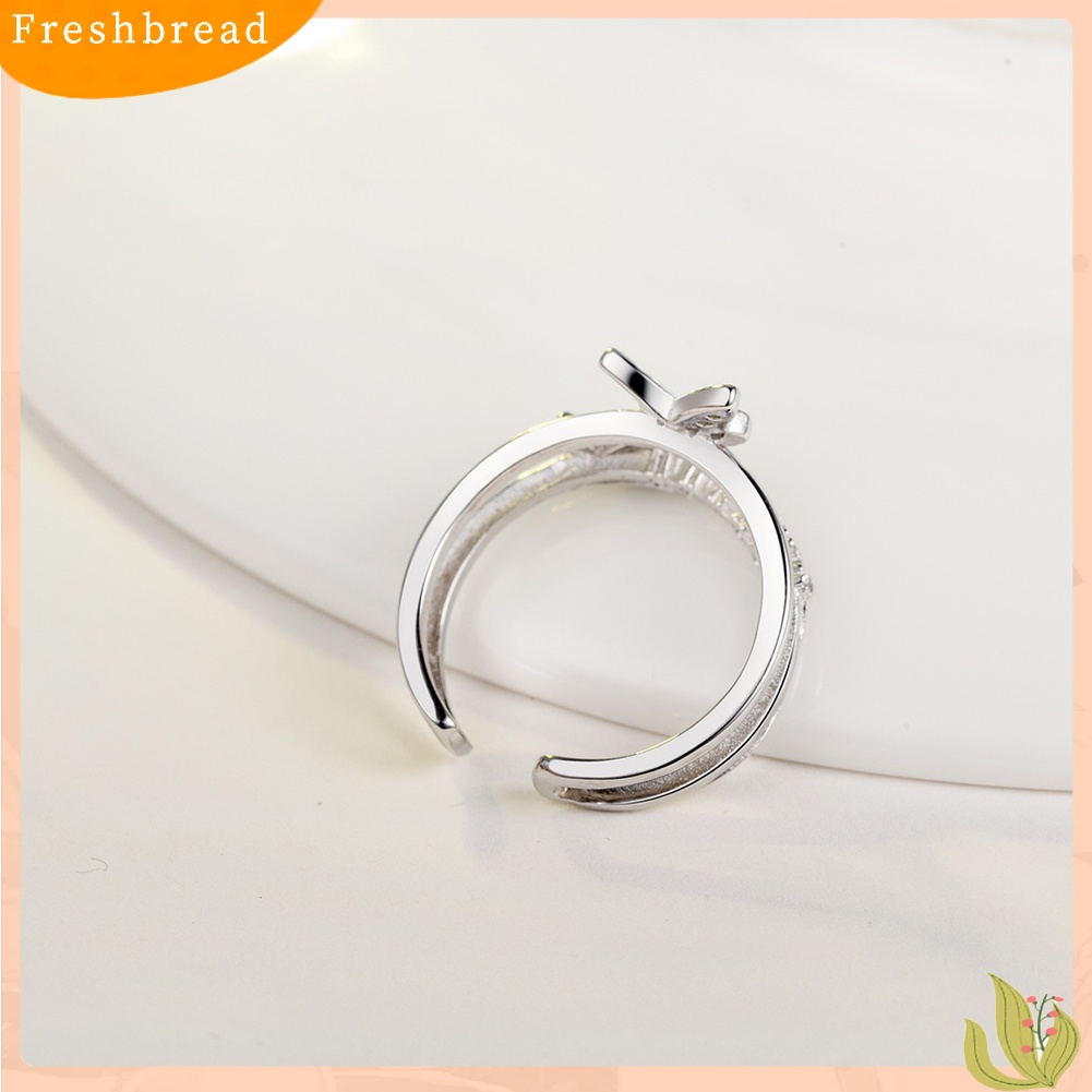 &lt; Freshbread &gt; Fashion Lady Sweet Butterfly Charm Adjustable Terbuka Cincin Jari Perhiasan Hadiah Xmas