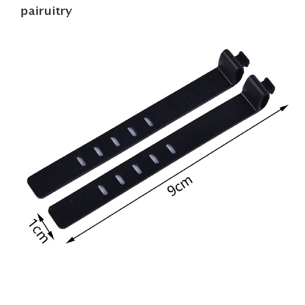 Prt 2PCS Silicone Phone Data Cable Winder Earphone Klip Charger Organizer Pengikat Kabel PRT