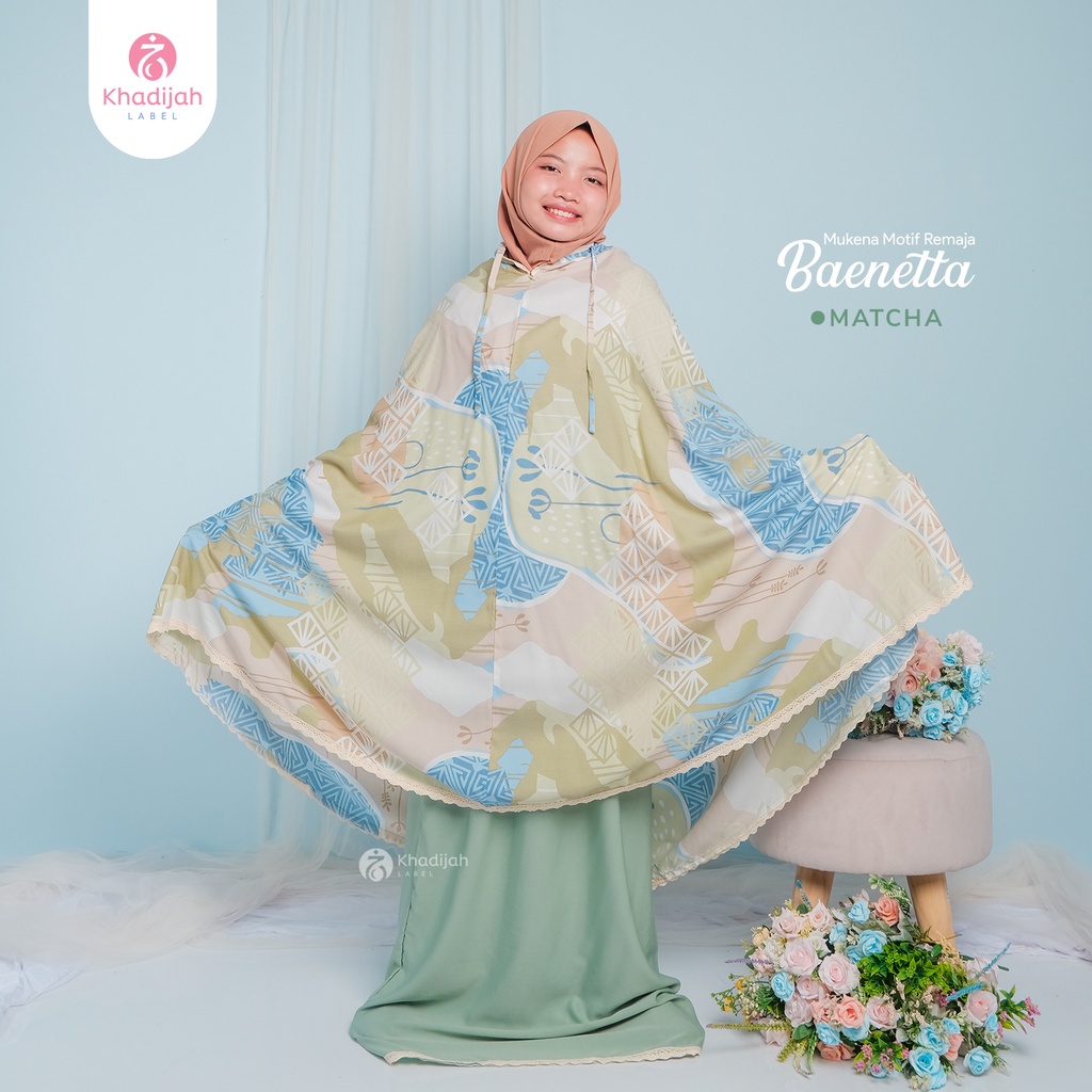 KhadijahLabel - Mukena Anak Remaja Tanggung Perempuan Karakter Baenetta
