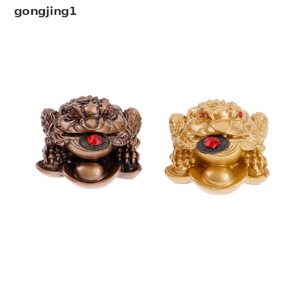 Ggg Feng Shui Uang Keberuntungan Keberuntungan Cina Untuk Kodok Kodok Koin Ornamen Hadiah Keberuntungan ID