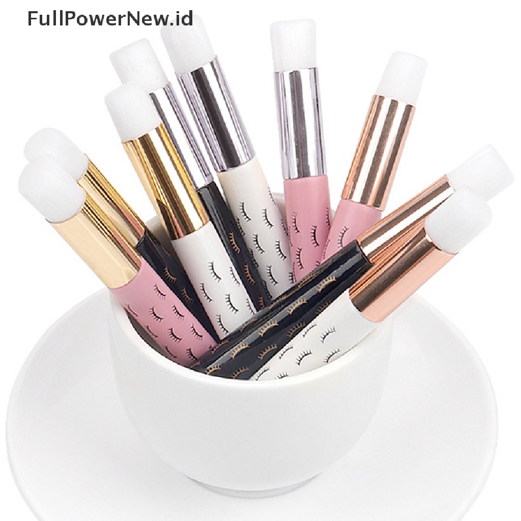 Power 5pcs Sikat Pembersih Bulu Mata Sikat Shampo Bulu Mata Brush Kosmetik ID