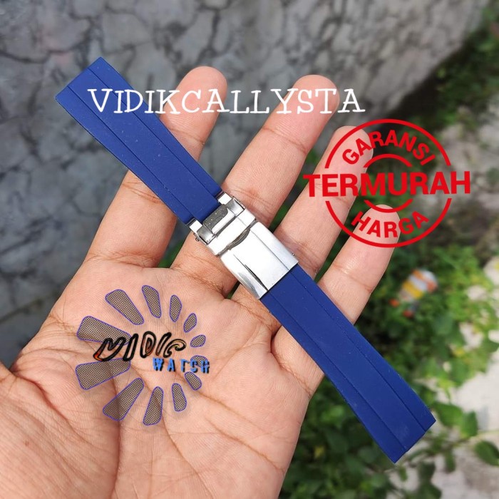 NEW STRAP TALI JAM TANGAN RUBBER SILICONE 20MM 20 MM