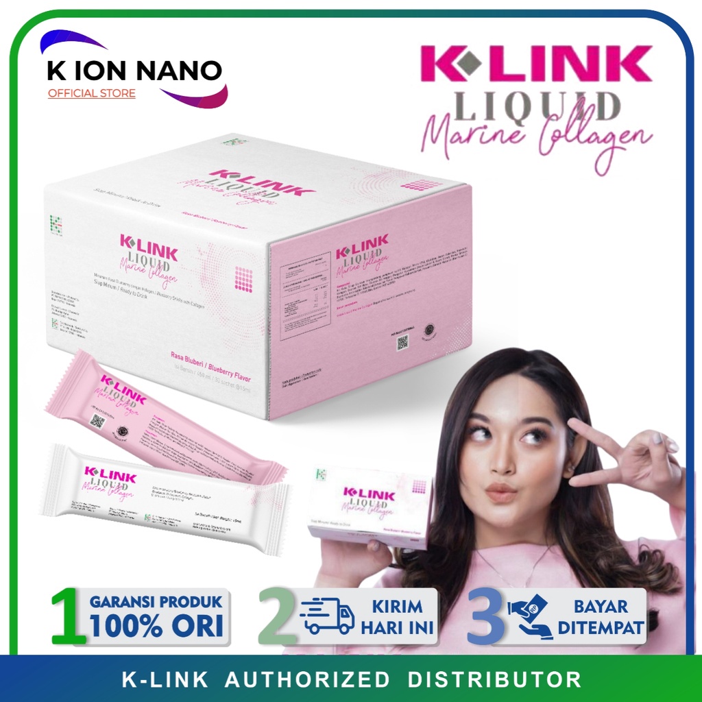 KLIQUID MARINE COLLAGEN KOLAGEN CAIR ORIGINAL K LINK