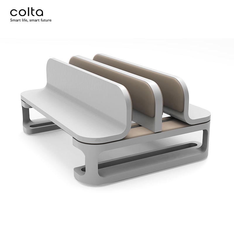 Colta Dual Vertical Laptop Tablet Stand Holder Aluminium Premium