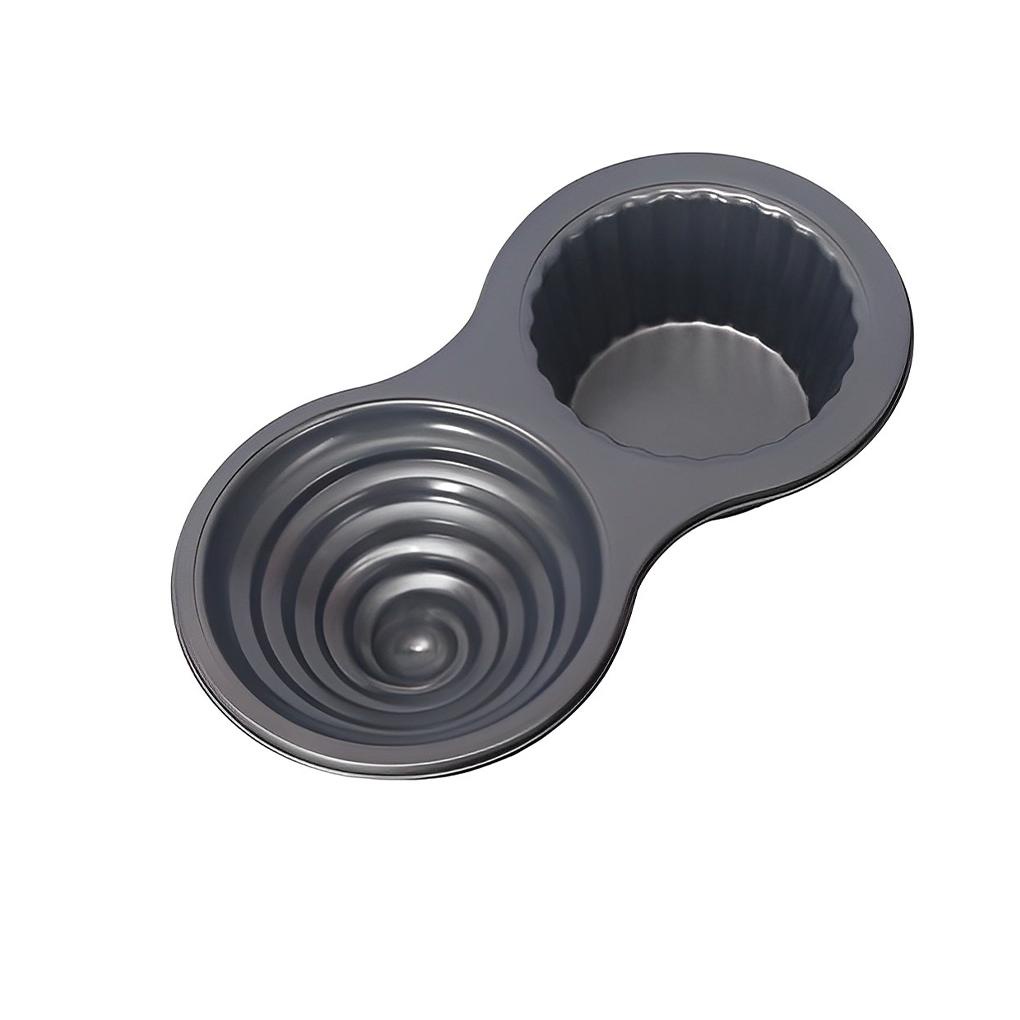 Cupcake Pan Cetakan Mousse Besar Kue Alat Baking Muffin Cup Reusable Bakeware Dapur Masak Aksesoris Rumah Tangga