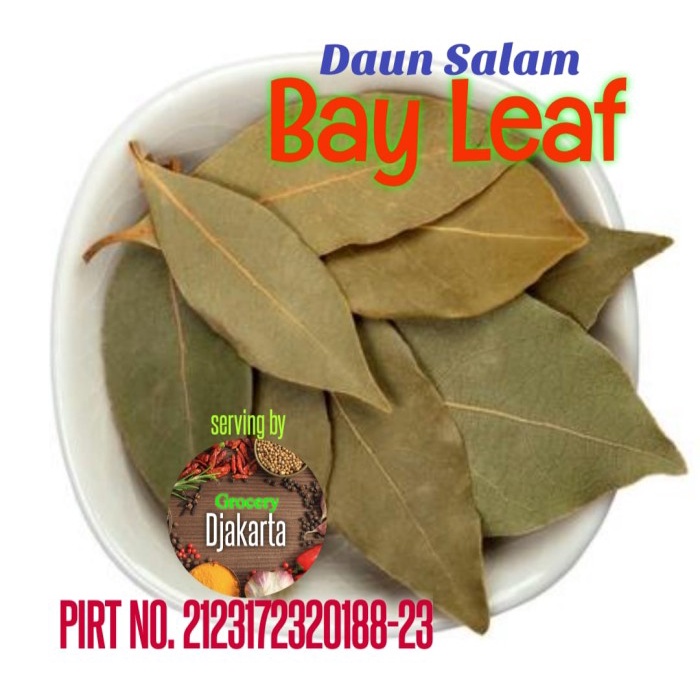 

[Ready Stock]-Cod/ Turky Bay Leaf 250gram / Daun Bay Kering 250gram