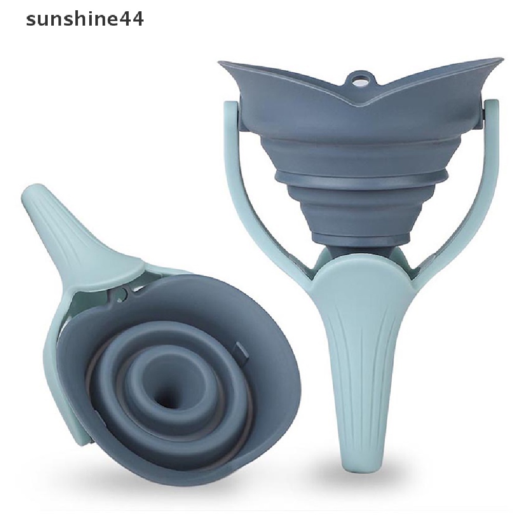 Sunshine New Mini Silicone Gel Foldable Collapsible Style Corong Hopper Alat Dapur ID