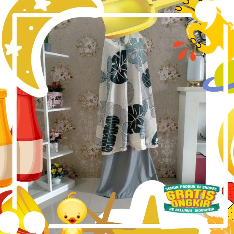 MUKENA TERLARIS KATUN JUMBO RHEINI COLLECTION TERLARISSS...../ Trendy Katun