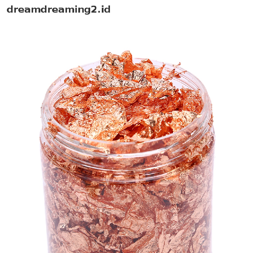 (hot) Cetakan Resin Hias Foil Isian Glitters Bahan Membuat Perhiasan DIY Craft//