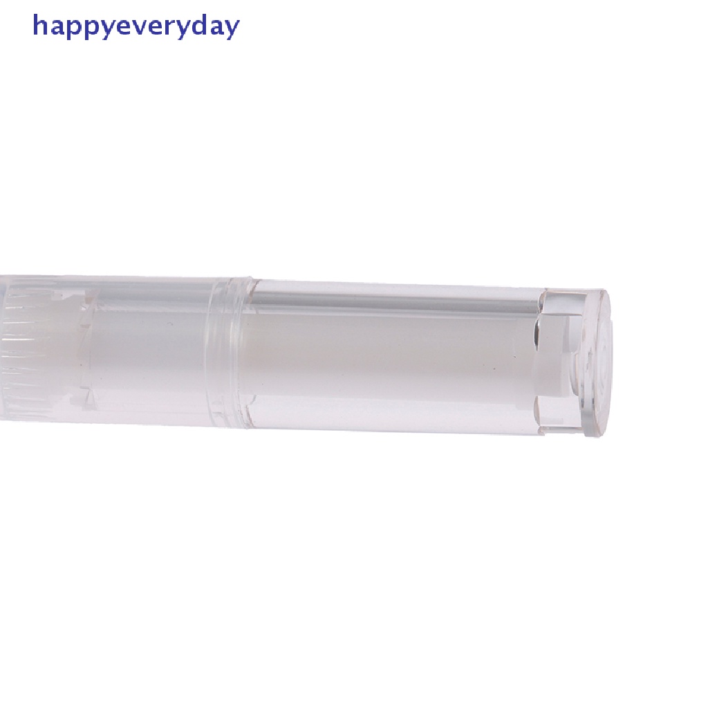 [happy] 5pcs 3ml Travel Pen Twist Kosong Dengan Kuas Wadah Kosmetik Minyak Kuku Lip Balm [ID]