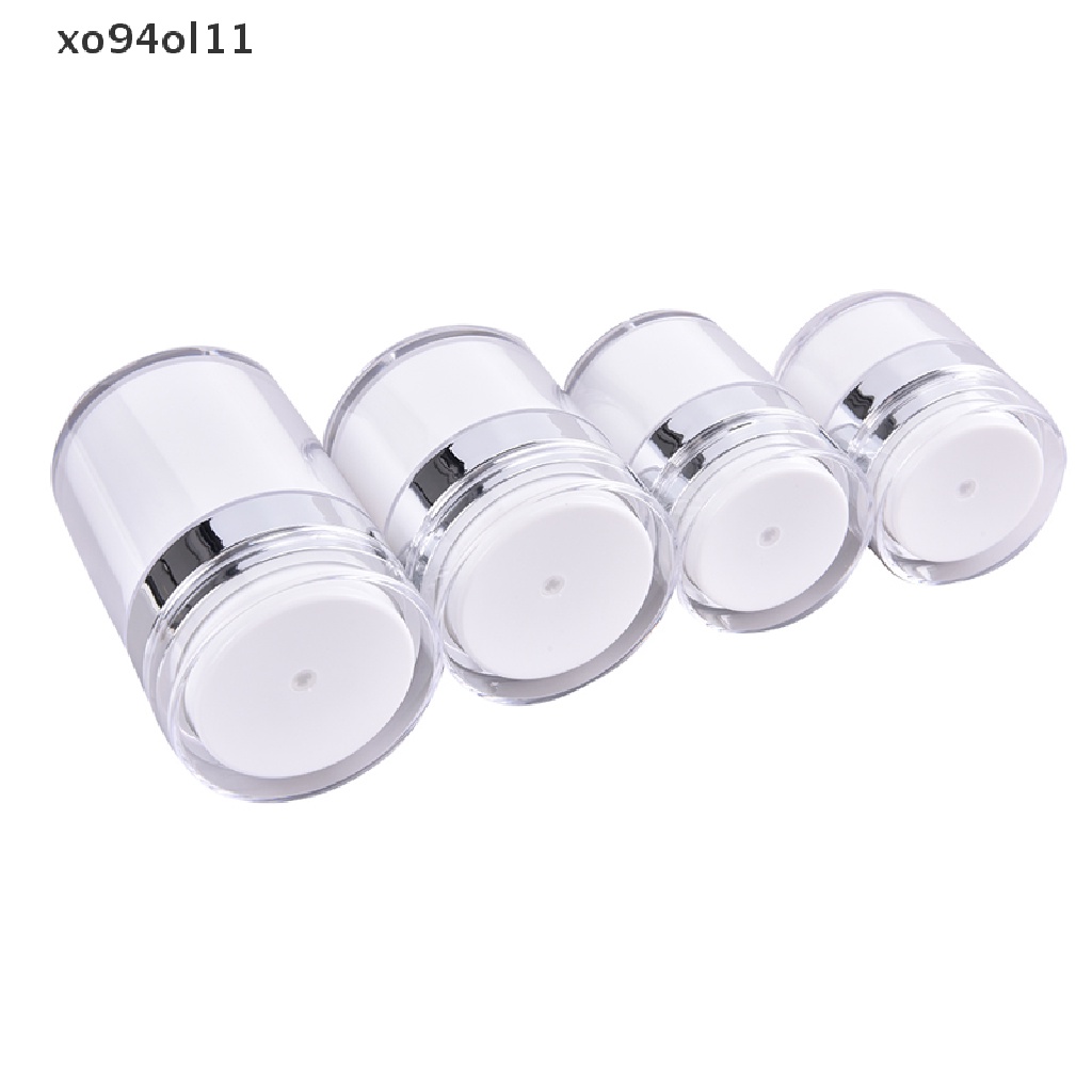 Xo Acrylic Airless Pump Jar Botol Cream Akrilik Kosong Isi Ulang Kosmetik Berisi OL