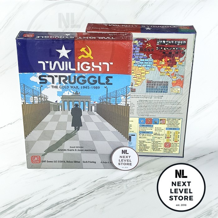 (PROMO) Twilight Struggle Board Games Card Game - Minor Defect Box