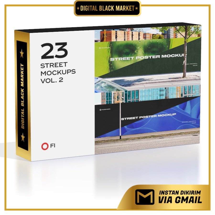 Urban mockup poster street vol.2