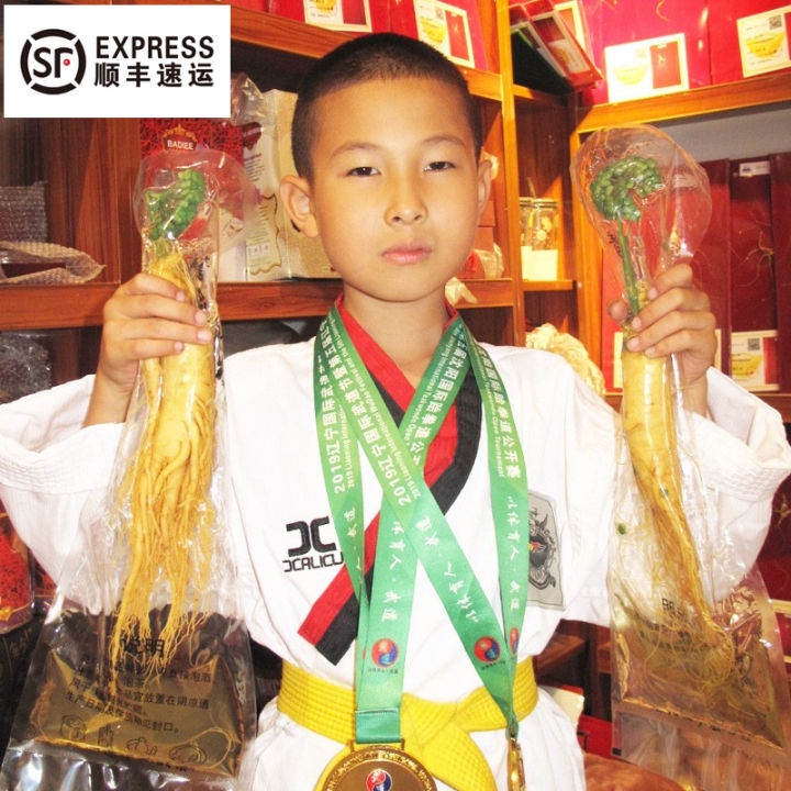 

(Fresh Ginseng Korea ) Akar ginseng hidup asli Korea/ Akar ginseng korea utuh 100 gr