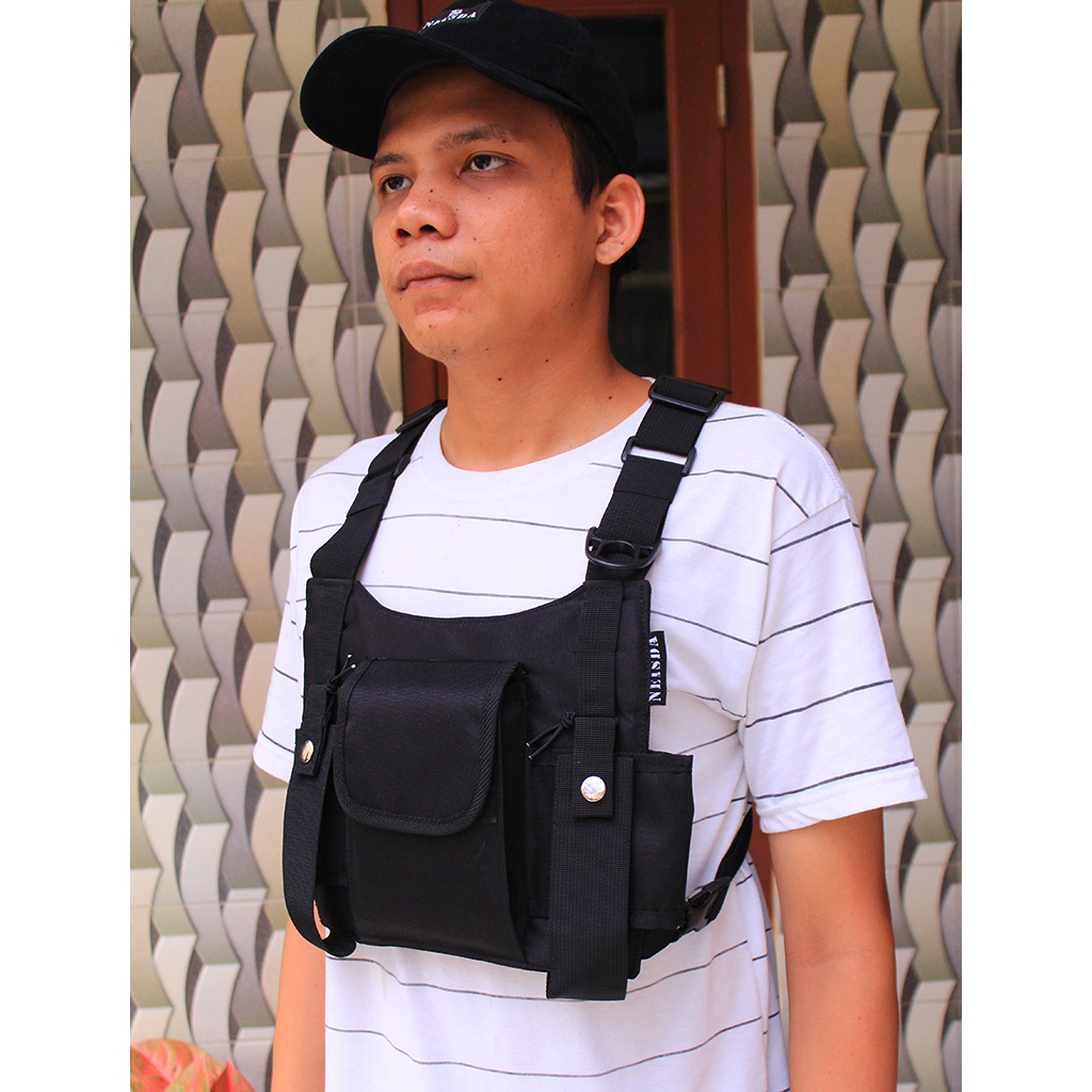 Neisda - Chestbag Tas Dada Series Black Radio