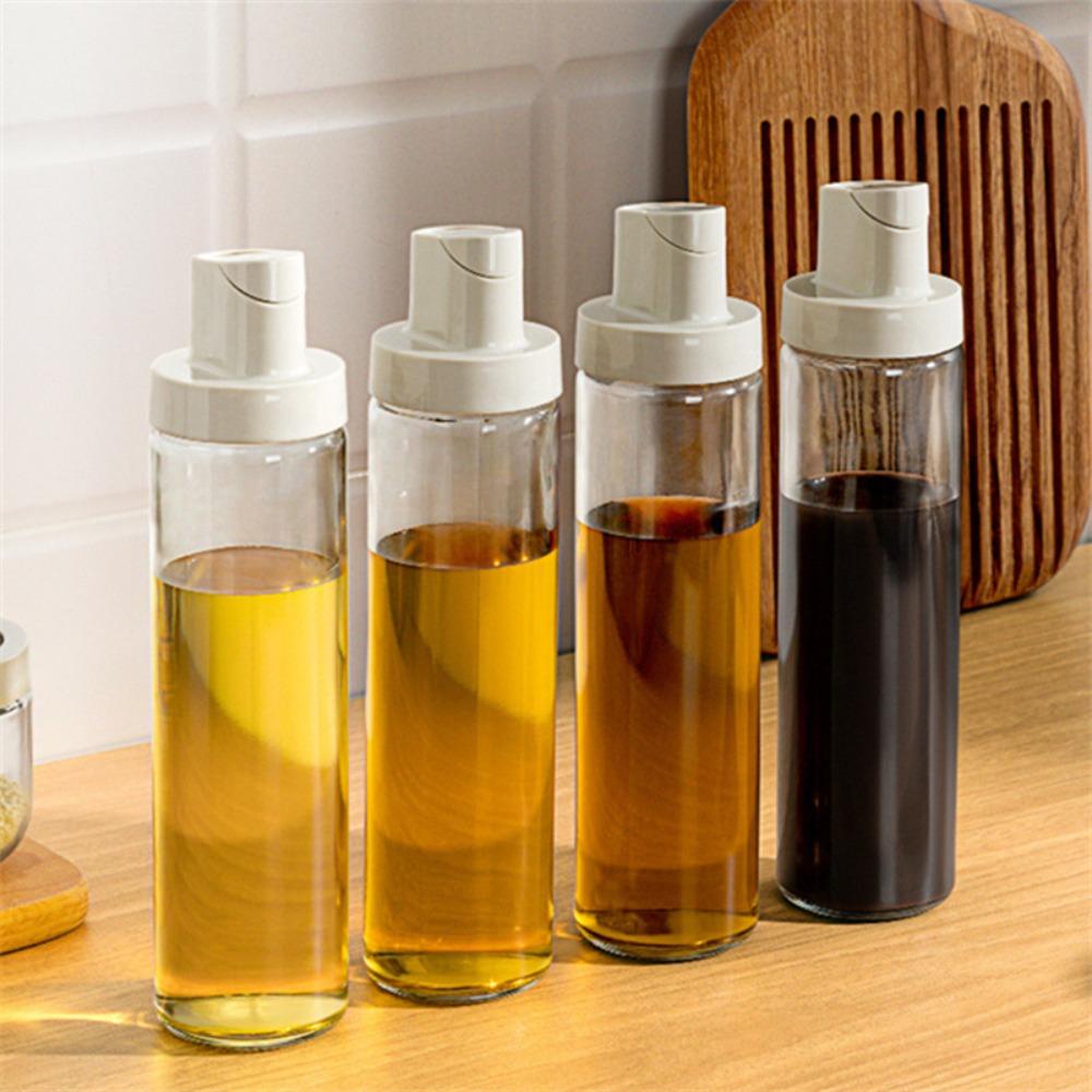 [Elegan] Botol Minyak Tempat Bumbu Olive Praktis Simpel Otomatis Buka Kecap Oils Dispenser