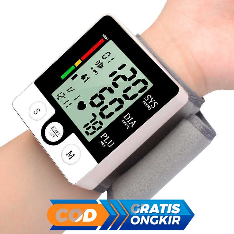 JZIKI Pengukur Tekanan Darah Electronic Sphygmomanometer Voice