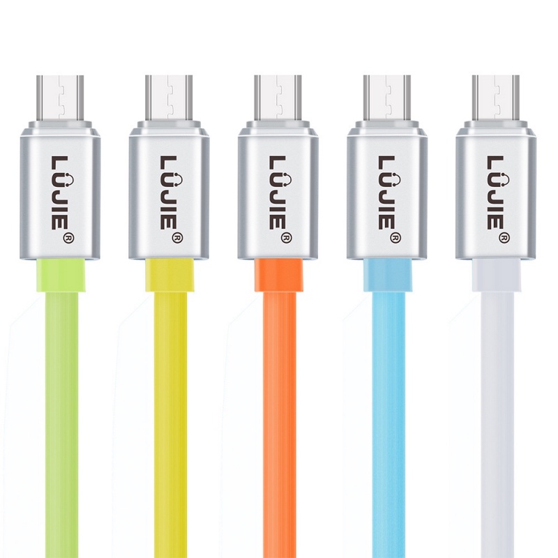 Kabel Data Luminous Typec 2A Untuk Huawei Xiaomi Charging Cable Kabel Cas 1m Type-C