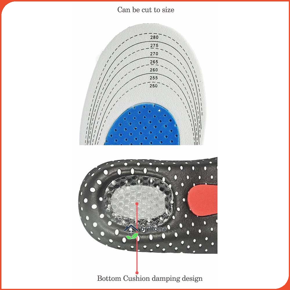 Alas Kaki Sepatu Shock Absorb Gel Orthotic Arch - ZYD17