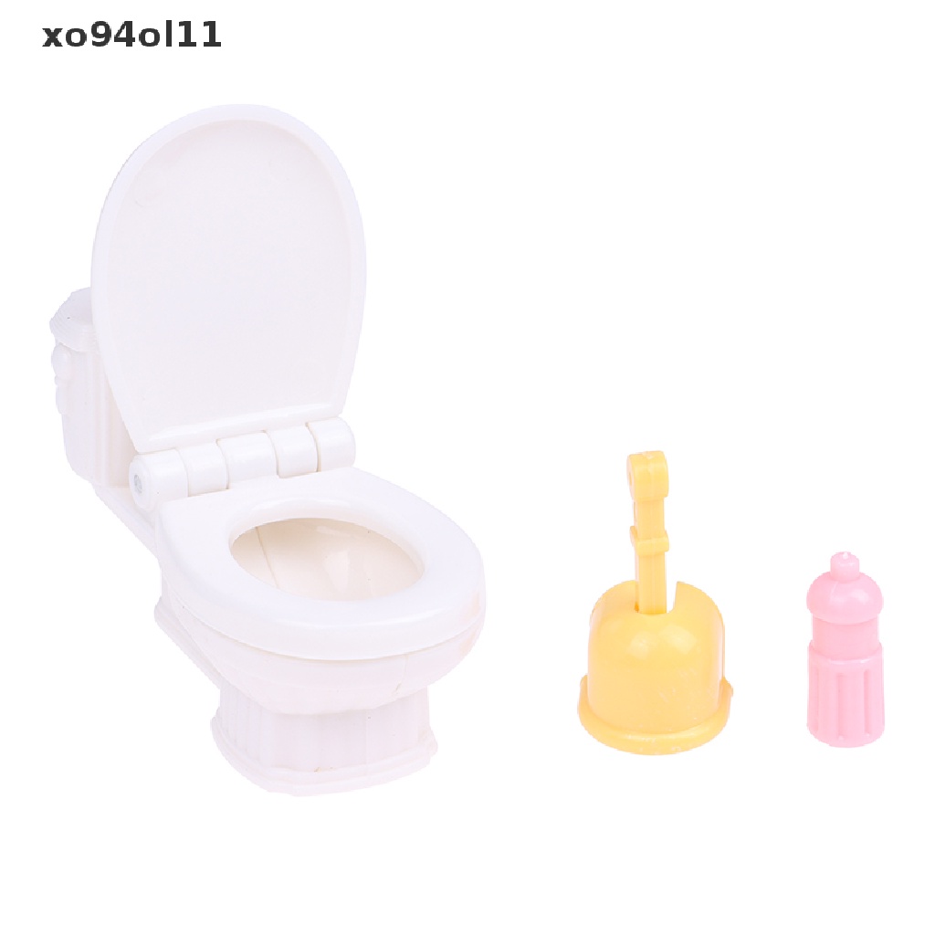 Xo 1: 12rumah Boneka Miniatura Furniture Hutan Hewan Keluarga Villa Furniture Set DIY OL