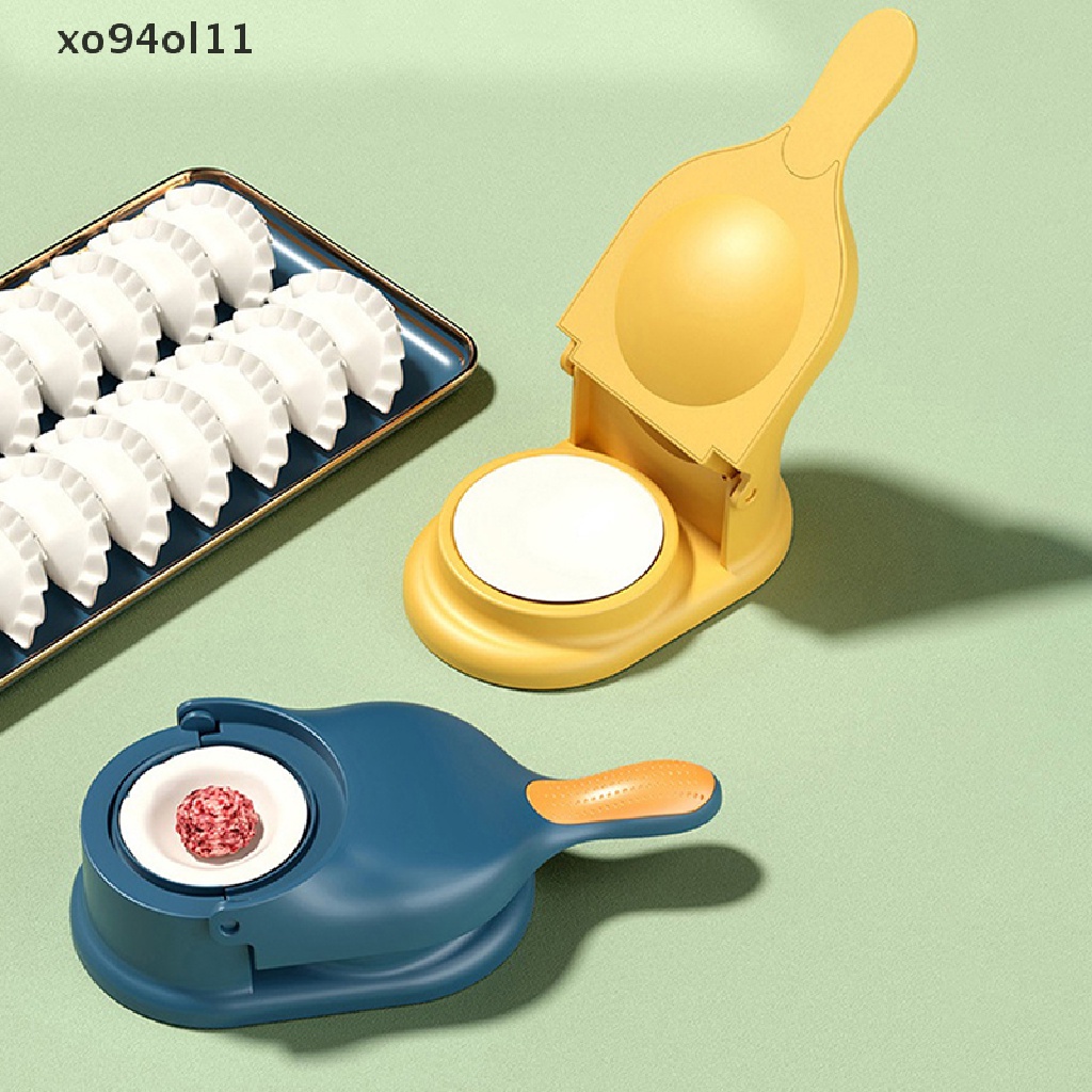 Xo 2in1 DIY Pembuat Pangsit Dumpling Skin Press Adonan Presser Mold Tools OL