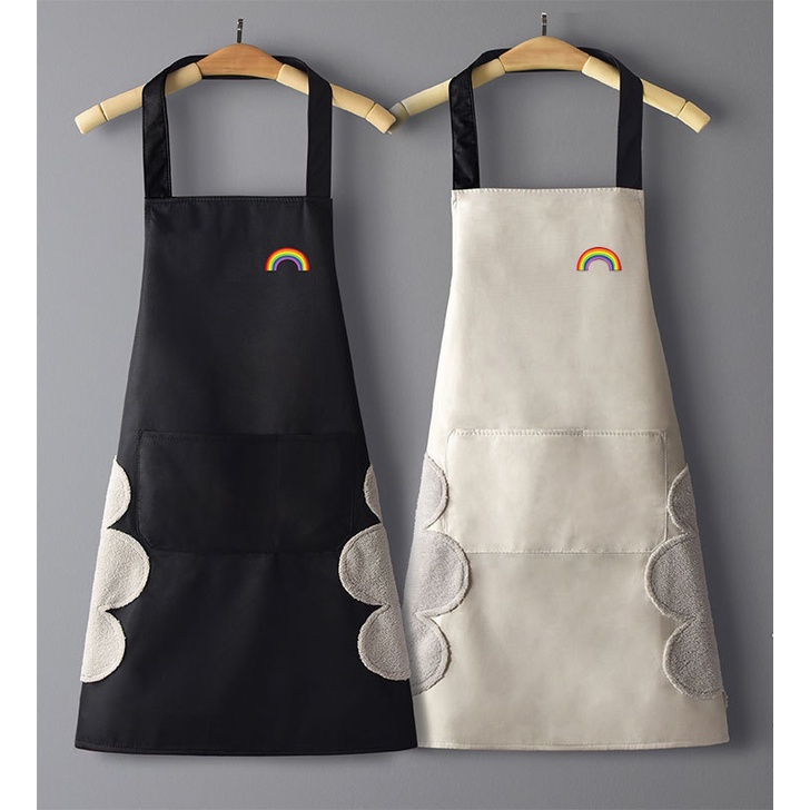 Apron Waterproof Celemek Masak Dapur Pria Wanita Celemek Barista