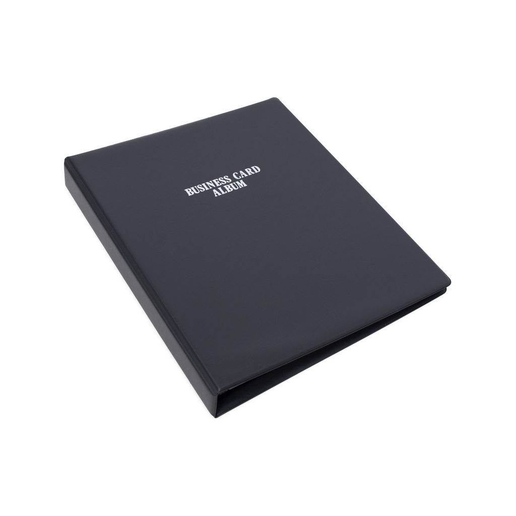 

Bantex Business Card Album Tempat Kartu Nama 400 Slot A4 Grey