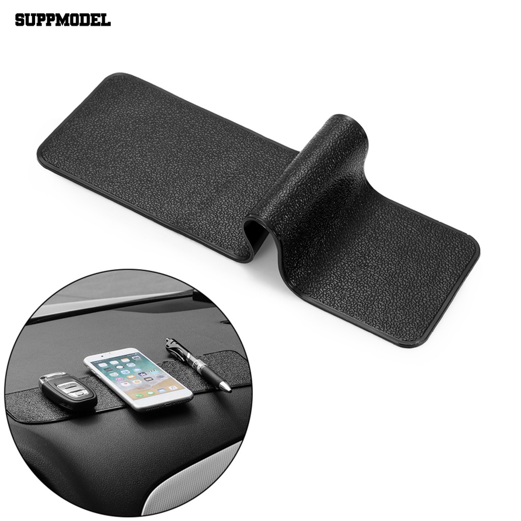 Suppmodel Super Panjang Dashboard Mobil Anti-slip Mat Non-slip Pad Kulit Imitasi Phone Holder Aksesoris Kendaraan