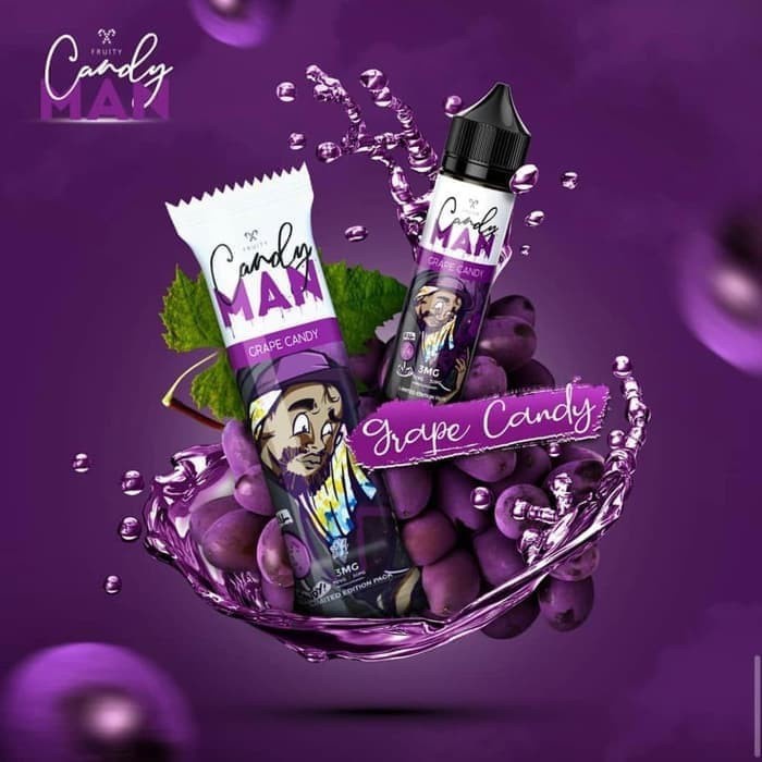 CANDYMAN GRAPE CANDY 3 MG SERIES